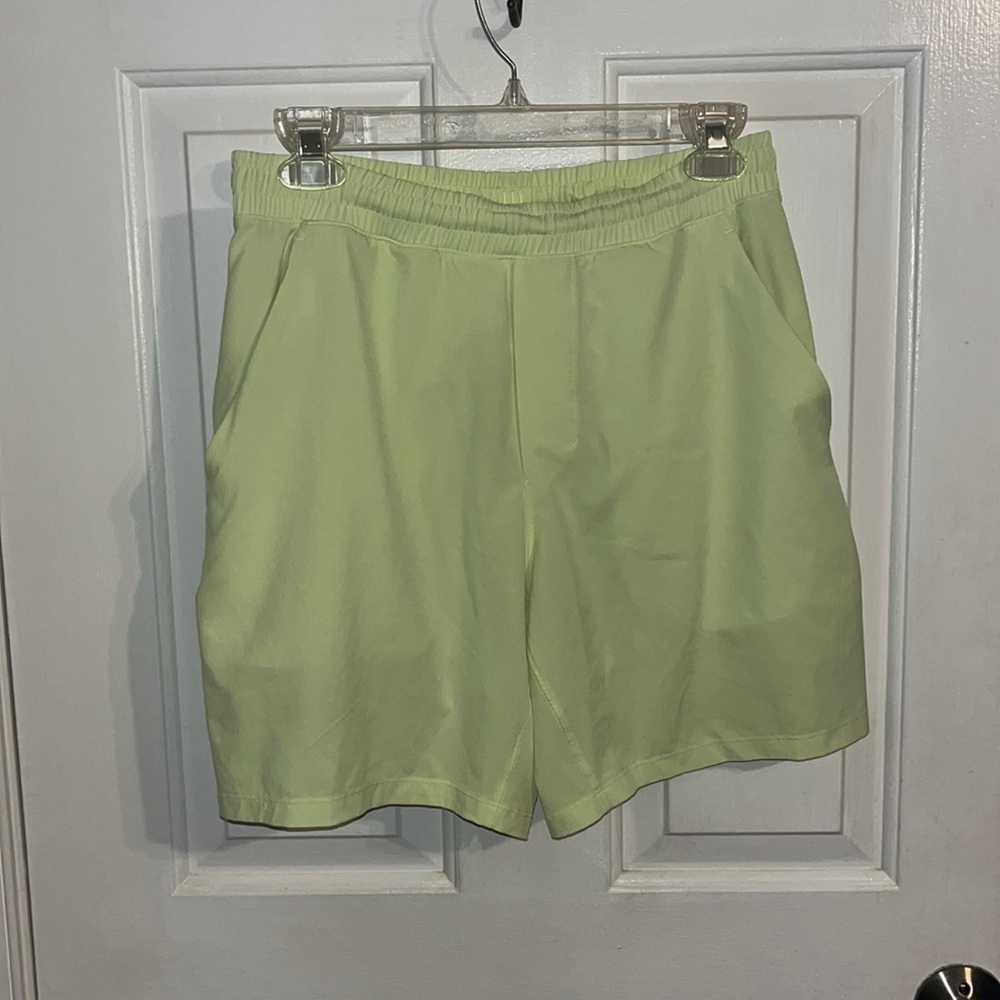 Lululemon Neon Yellow shorts